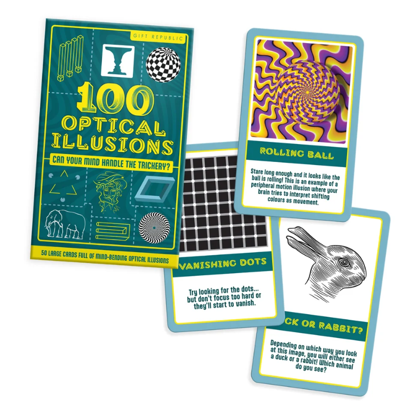 100 Optical Illusions Cards 100 Optical Illusions Cards