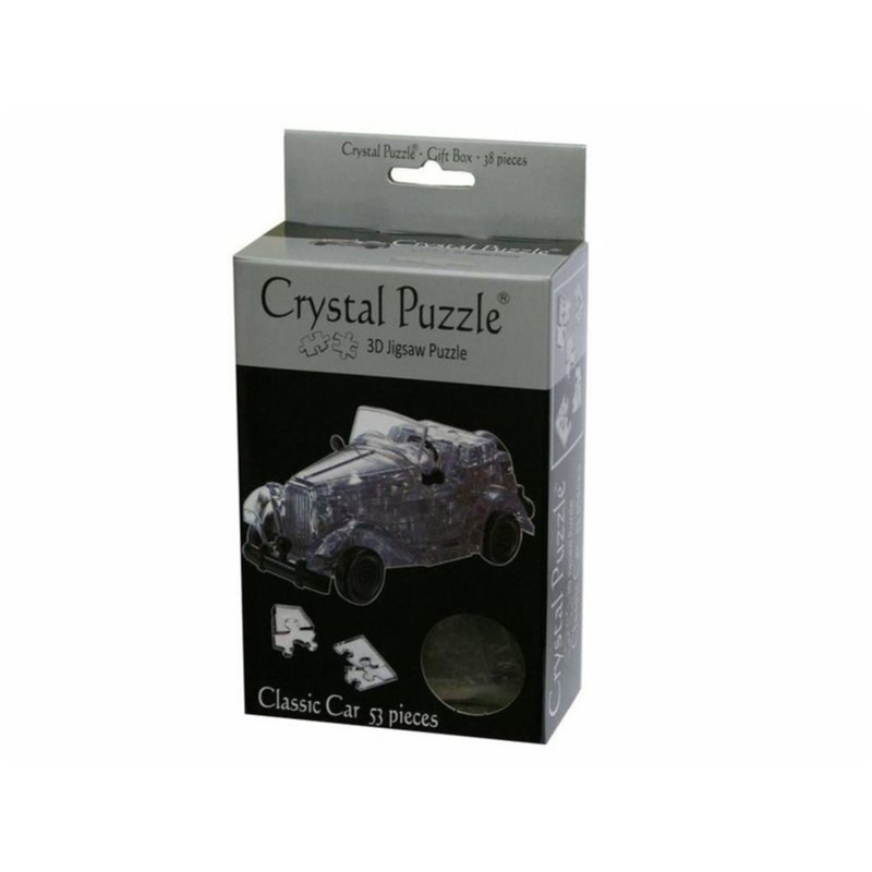 3D Crystal Puzzle - Classic Car Black 3D Crystal Puzzle - Classic Car Black