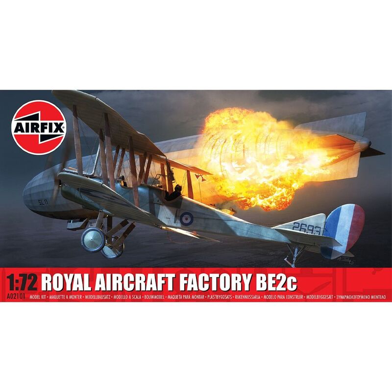Airfix - Royal Aircraft Factory BE2c 172 Airfix - Royal Aircraft Factory BE2c 172
