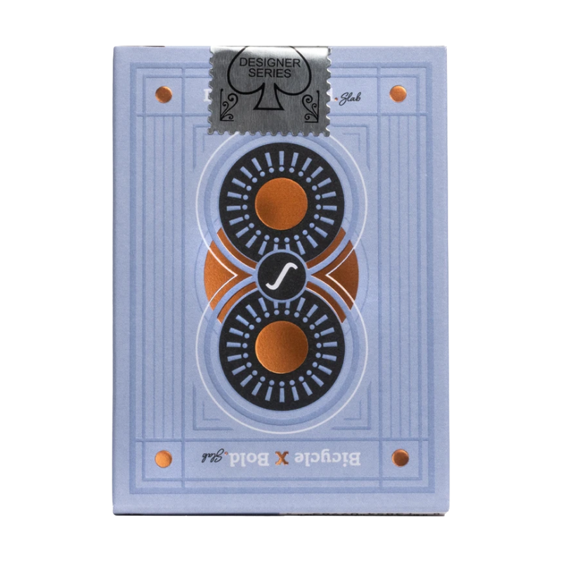Bicycle Playing Cards  Single Designer Series Bold Slab by Elettra Deganello