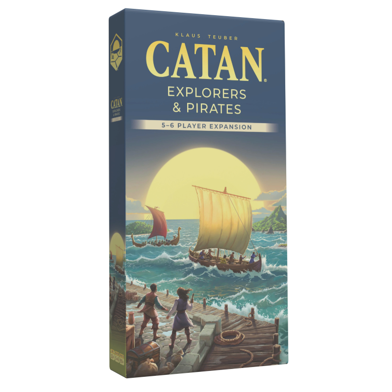 CATAN 6th Edition  Explorers and Pirates 56 Player Expansion