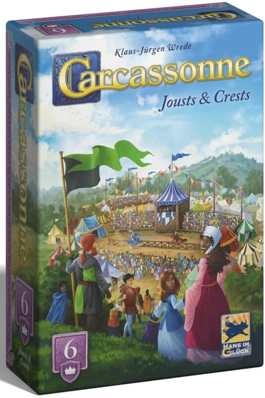 Carcassonne - Expansion 6 Jousts and Crests 2025 Redesign