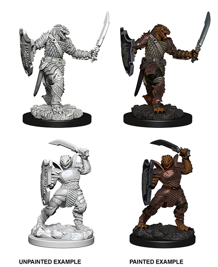 DND - Nolzurs Marvelous Unpainted Miniatures Dragonborn Female Paladin