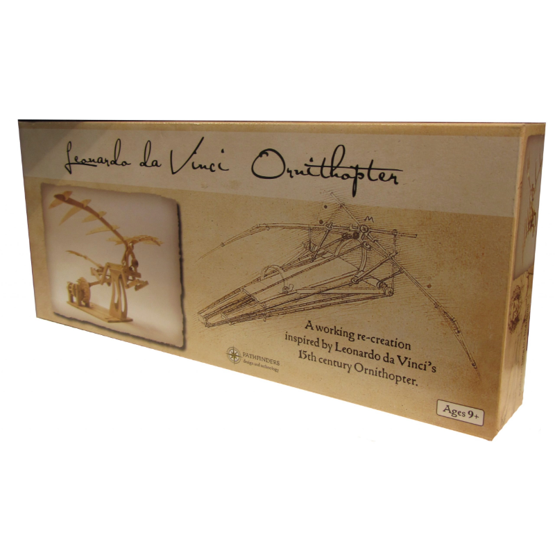 Da Vinci Ornithopter Wooden Kit Da Vinci Ornithopter Wooden Kit