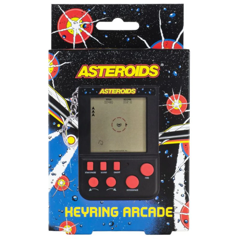 Fizz Creations Asteroids Keyring Arcade Game Fizz Creations Asteroids Keyring Arcade Game