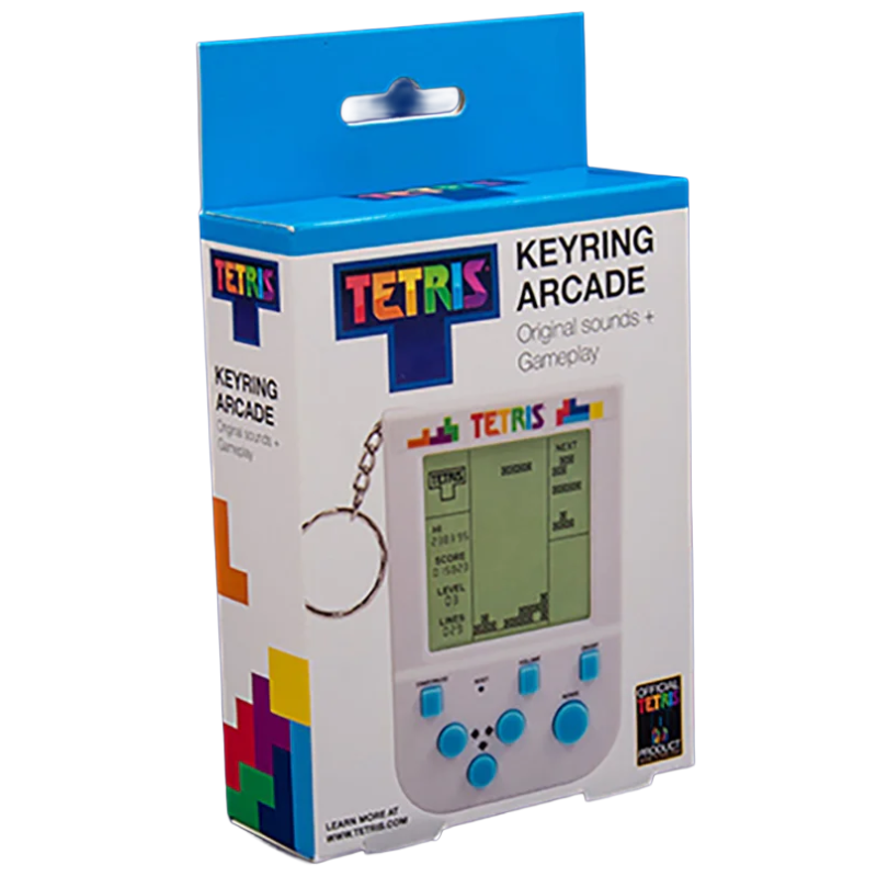 Fizz Creations Tetrisandreg Arcade Keyring Fizz Creations Tetrisandreg Arcade Keyring