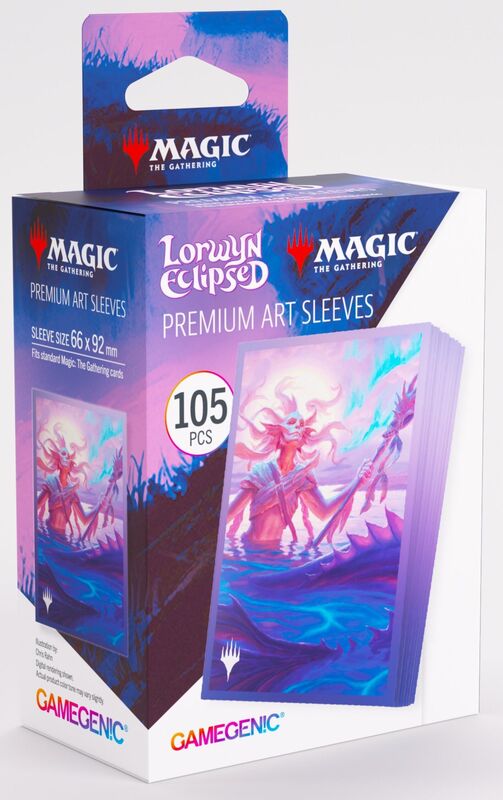 Gamegenic Magic The Gathering Lorwyn Eclipsed Premium Art Sleeves  Eclipsed Merrow 66mm x 92mm 105 Sleeves Per Pack