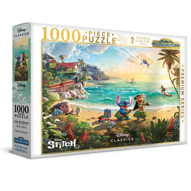 Harlington - Thomas Kinkade Disney Lilo +amp Stitch