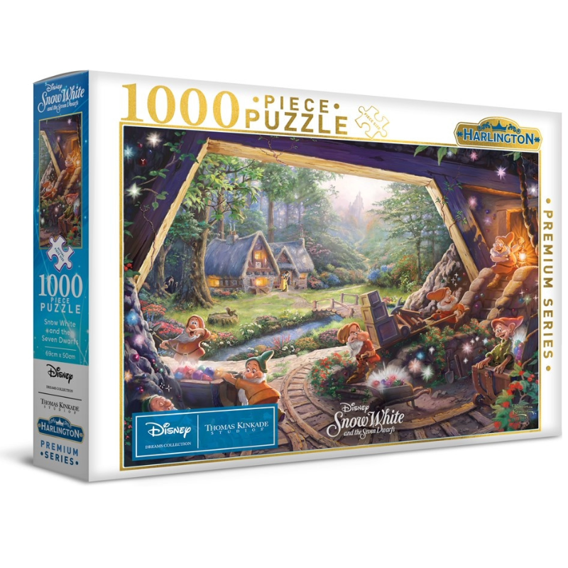 Harlington - Thomas Kinkade Disney Snow White and the Seven Dwarfs