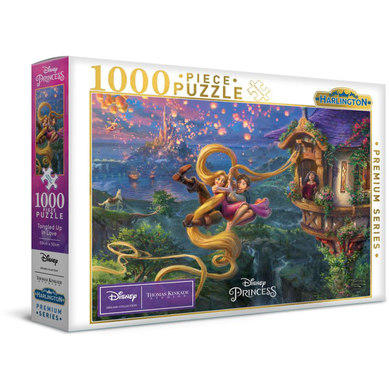 Harlington - Thomas Kinkade Disney Tangled Up in Love