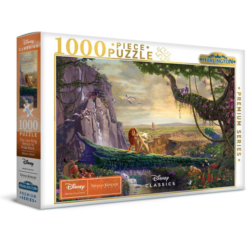 Harlington - Thomas Kinkade Disney The Lion King Return to Pride Rock