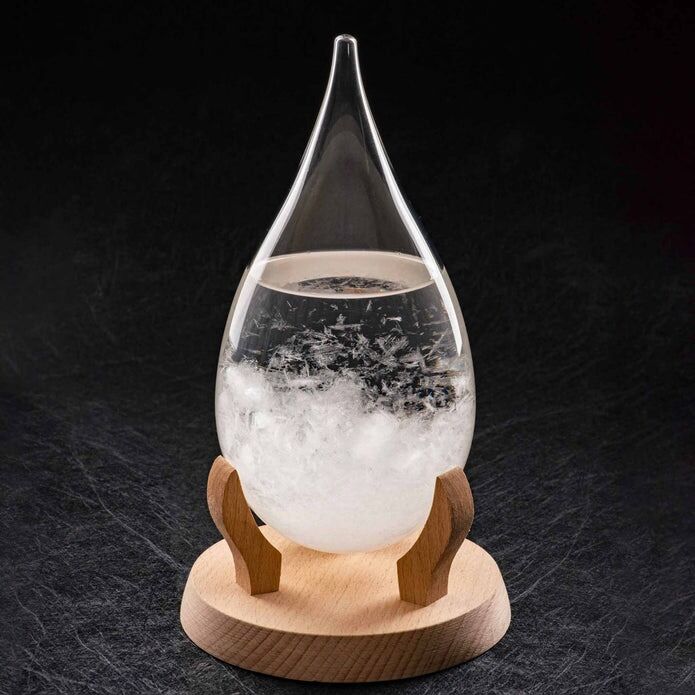 Heebie Jeebies Fitzroyand39s Storm Glass Teardrop shape Heebie Jeebies Fitzroyand39s Storm Glass Teardrop shape