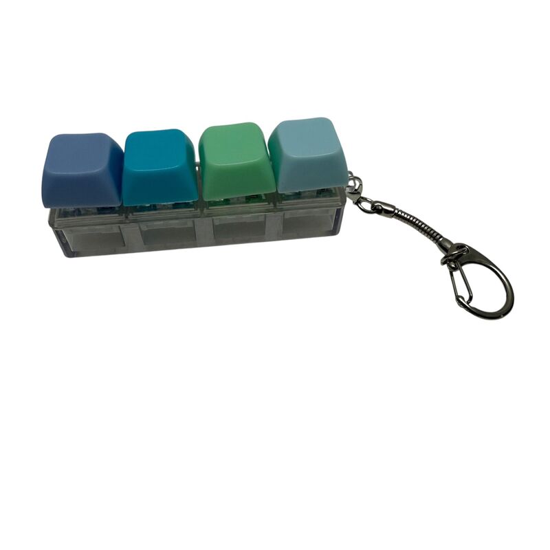 Kaiko Keyboard Click Fidget on Metal Keychain Kaiko Keyboard Click Fidget on Metal Keychain
