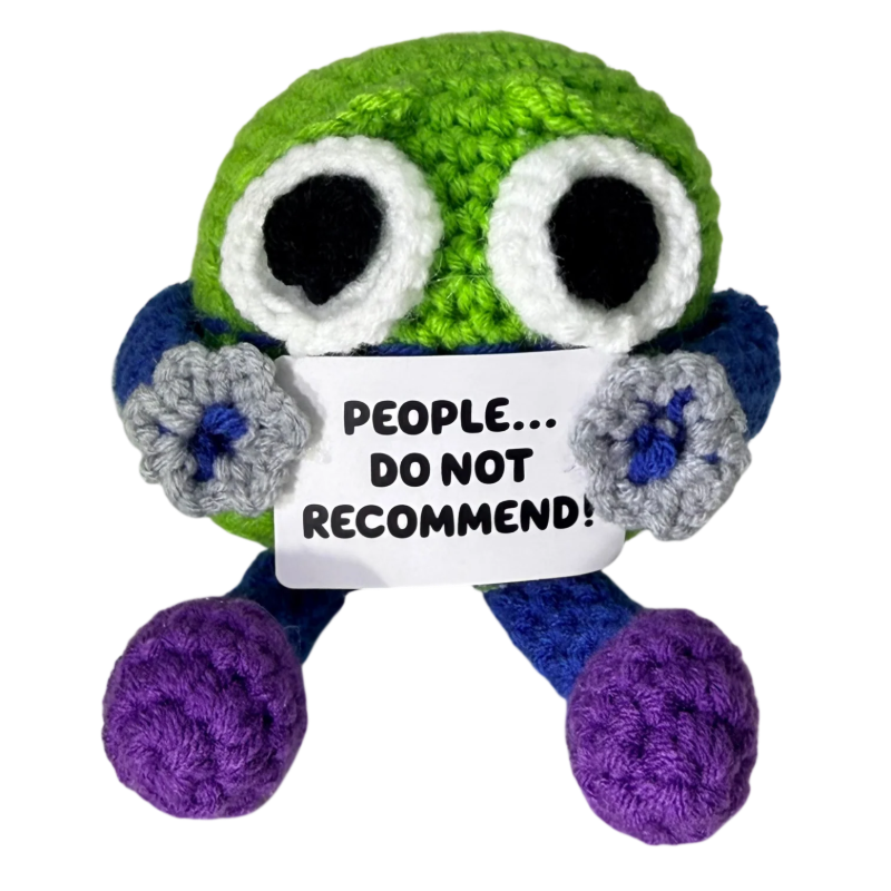 Kaiko  Plush Hand Crochet Supports People Do Not Recommend
