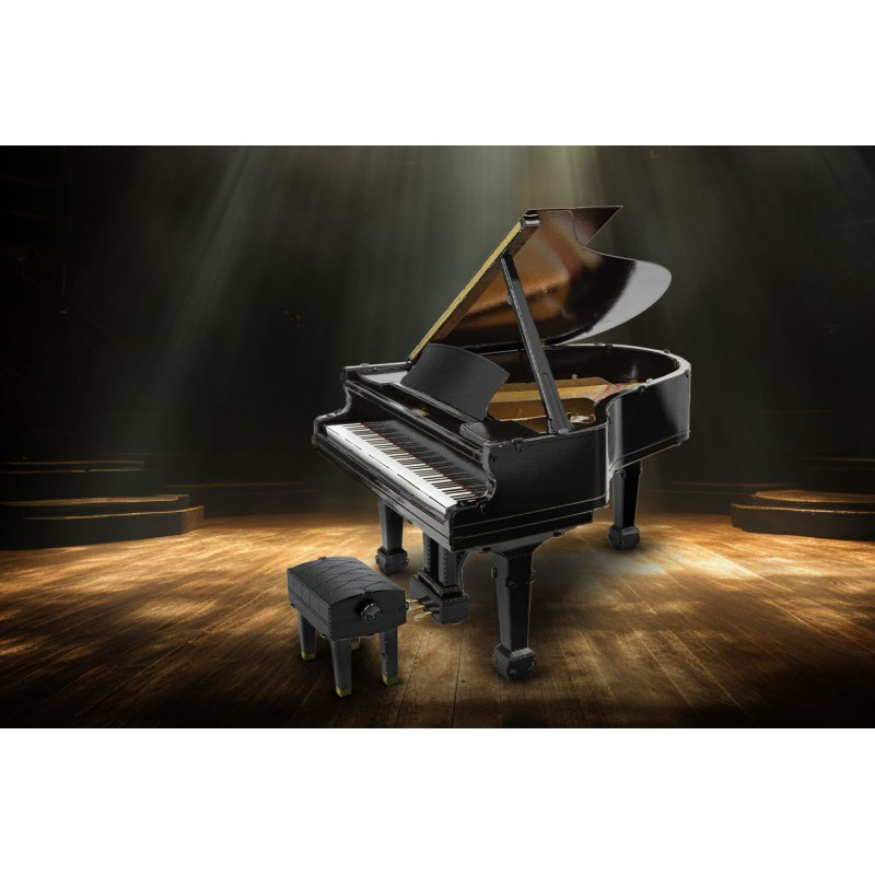 METAL EARTH GRAND PIANO BLACK METAL EARTH GRAND PIANO BLACK