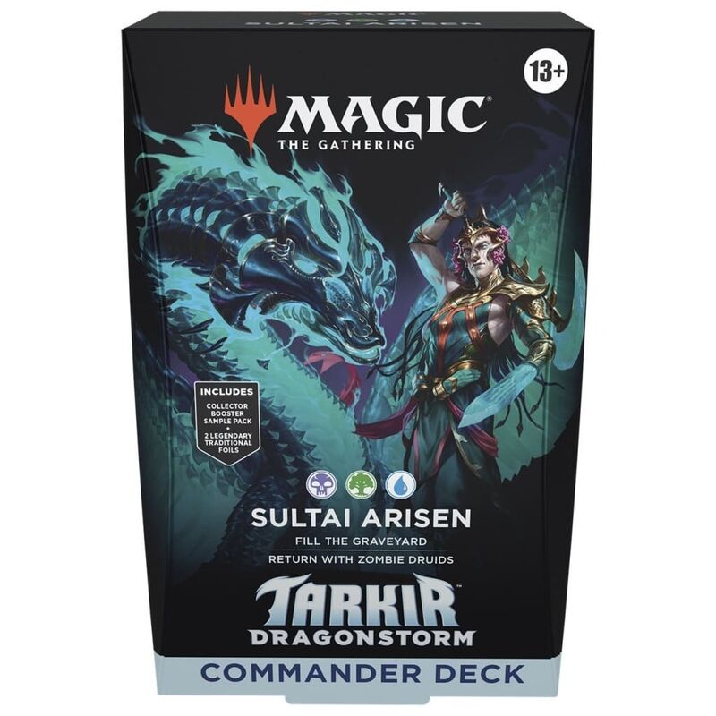Magic The Gathering  Tarkir Dragonstorm Commander Deck Display