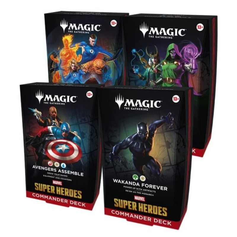Magic the Gathering Marvel Super Heroes Commander Deck Single