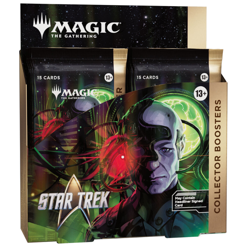 Magic the Gathering Star Trek Collector Booster Display 12 Booser Packs Magic the Gathering Star Trek Collector Booster Display 12 Booser Packs