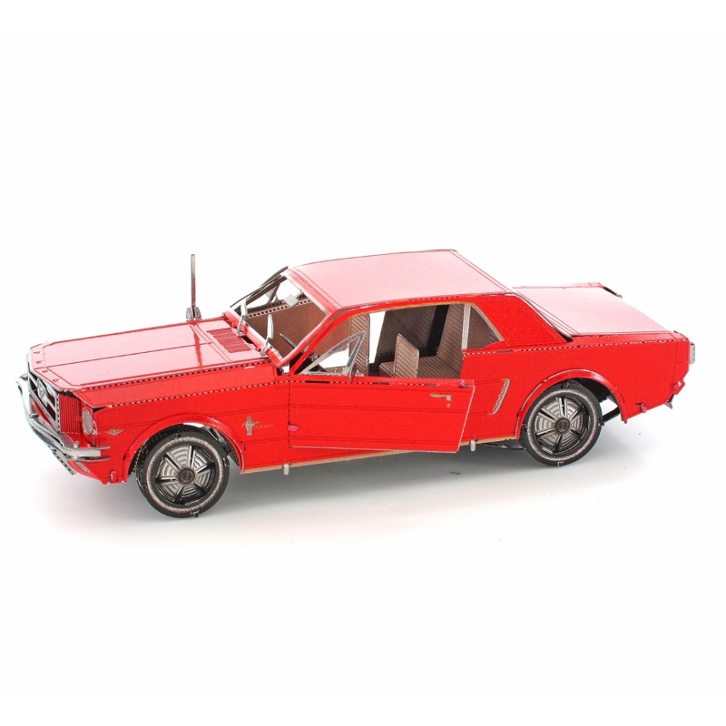 Metal Earth 1965 Ford Mustang Coupe Red Metal Earth 1965 Ford Mustang Coupe Red