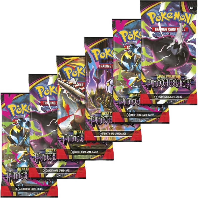 Pokemon TCG Mega Evolutions 5 Pitch Black Booster Pokemon TCG Mega Evolutions 5 Pitch Black Booster