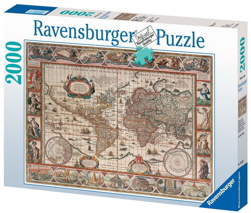 Ravensburger - Map of World from 1650 