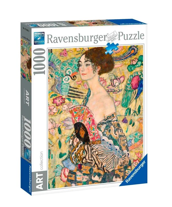 Ravensburger Klimt Lady with a Fan Puzzle Ravensburger Klimt Lady with a Fan Puzzle