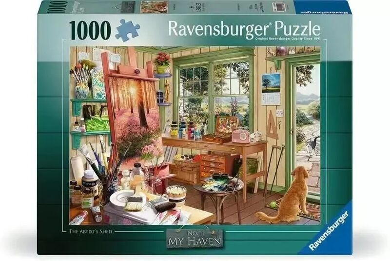 Ravensburger  My Haven No 11 The Artistand39s Shed Ravensburger  My Haven No 11 The Artistand39s Shed