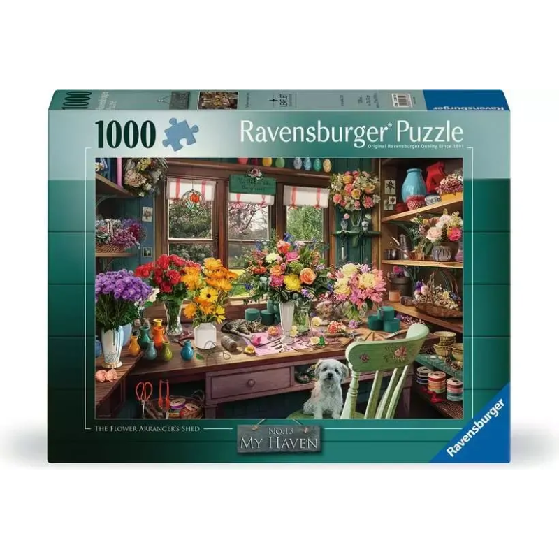 Ravensburger My Haven The Flower Arrangerand39s Shed Ravensburger My Haven The Flower Arrangerand39s Shed