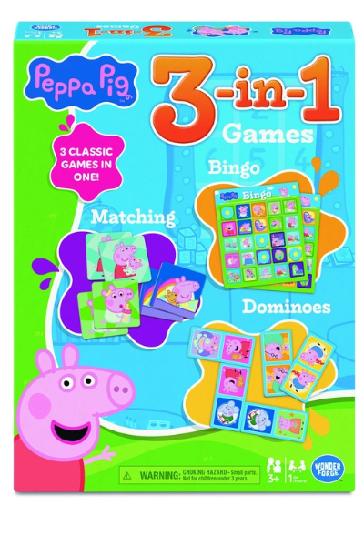 Ravensburger Peppa Pig 3in1 Game Ravensburger Peppa Pig 3in1 Game