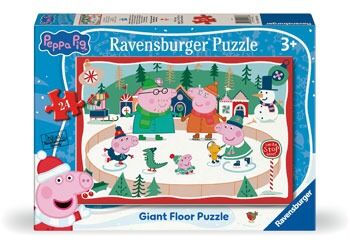 Ravensburger  Peppa Pig Christmas Giant Floor Puzzle Ravensburger  Peppa Pig Christmas Giant Floor Puzzle