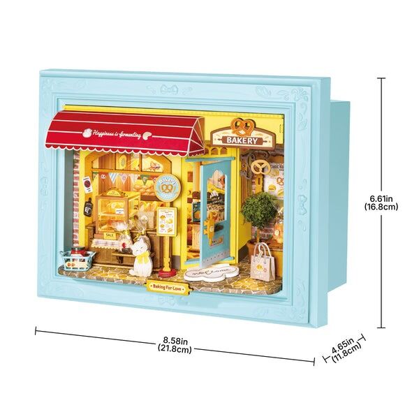 Rolife DIY Framed Fluffy Cat Bakey Rolife DIY Framed Fluffy Cat Bakey