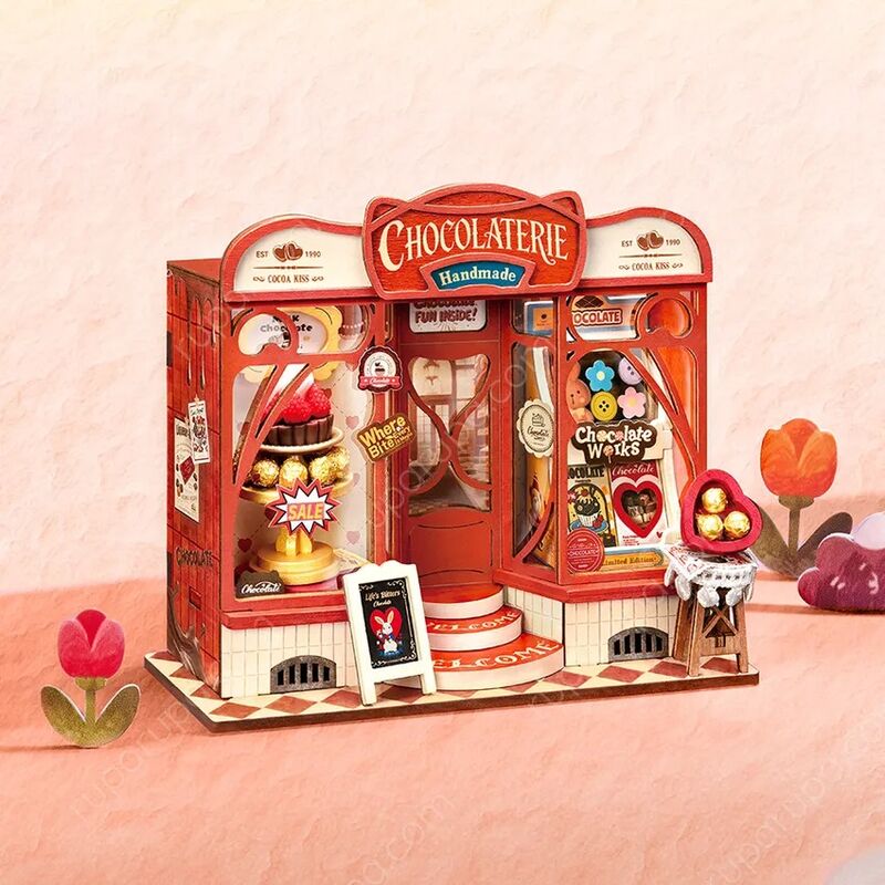 Rolife  DIY Miniature Store Sweet Chocolate Shop