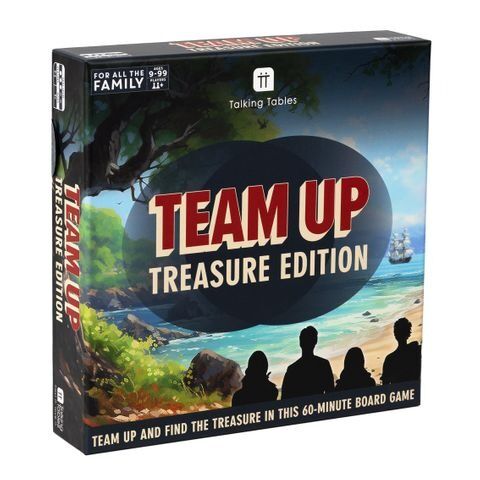 Talking Tables Team Up Treasure Edition Board Game Talking Tables Team Up Treasure Edition Board Game