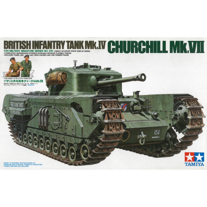 Tamiya  Churchill Mk VII British Infantry Tank Mk VIII