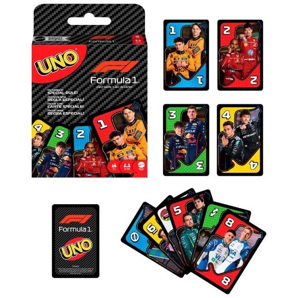 UNO F1 Edition Card Game UNO F1 Edition Card Game