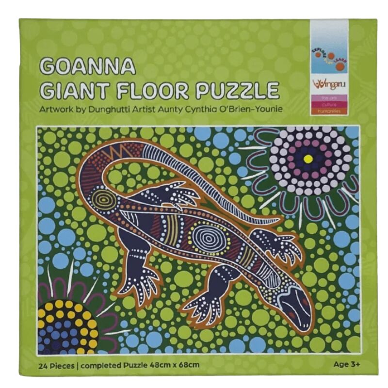 Wingaru Goanna Giant Floor Puzzle Wingaru Goanna Giant Floor Puzzle