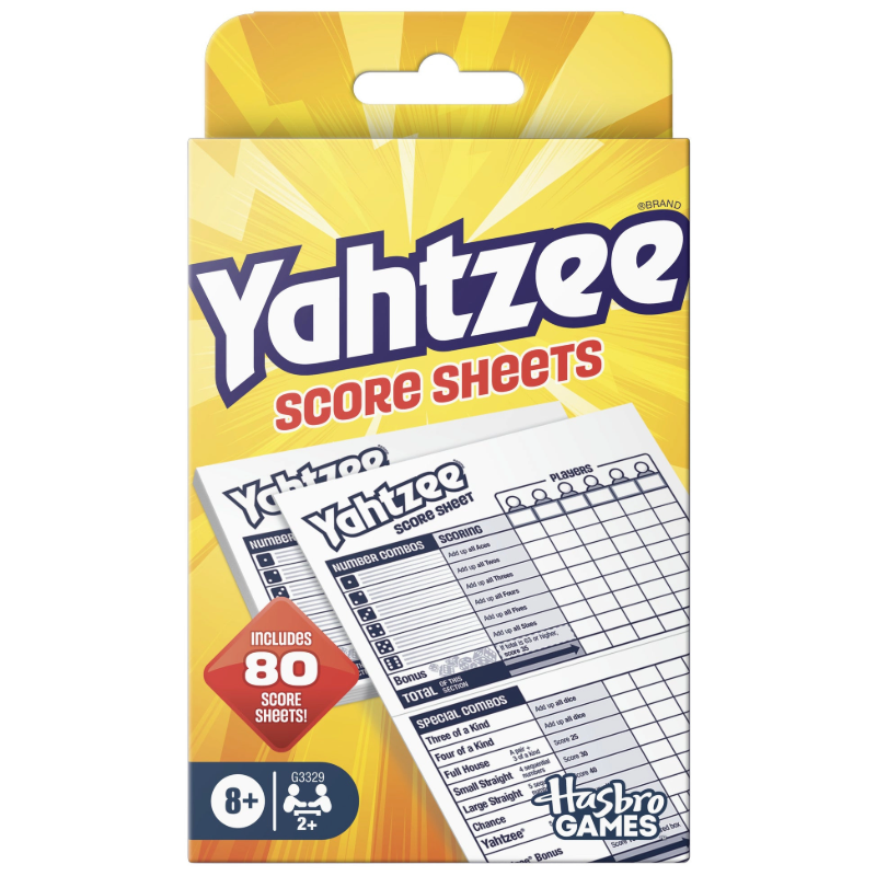 Yahtzee Score Sheets Yahtzee Score Sheets