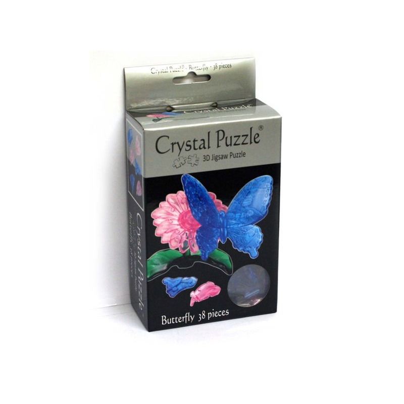3D Crystal Puzzle  Butterfly