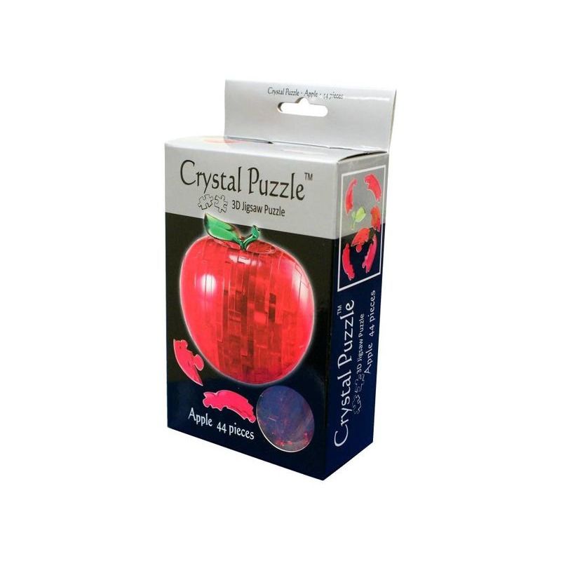3D Crystal Puzzle  Red Apple