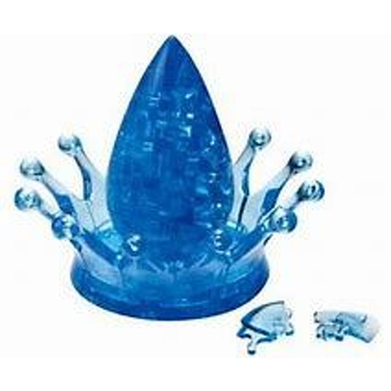 3D Crystal Puzzle  Water Crown