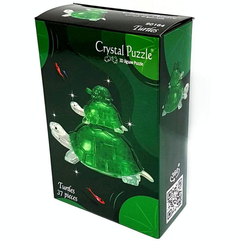 3D Crystal  Turtles