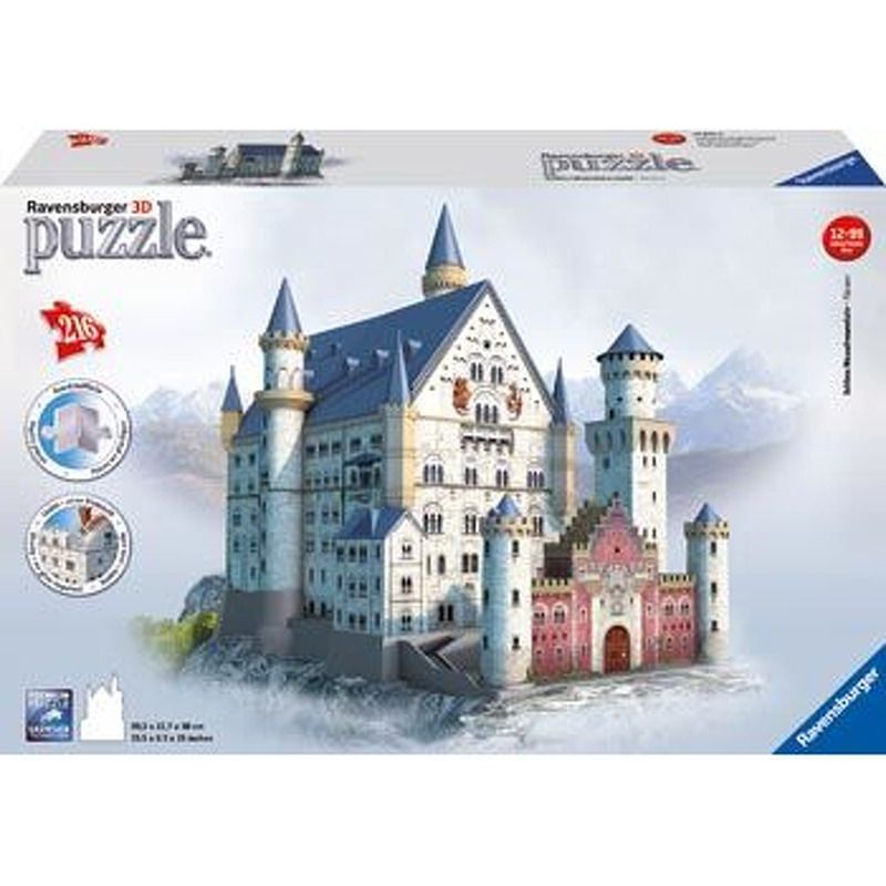 3D Puzzle  Neuschwanstein Castle