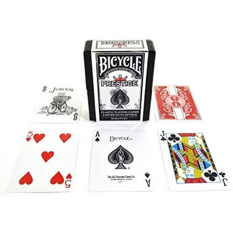 Bicycle Playing Cards Single   Poker Prestige Plastic
