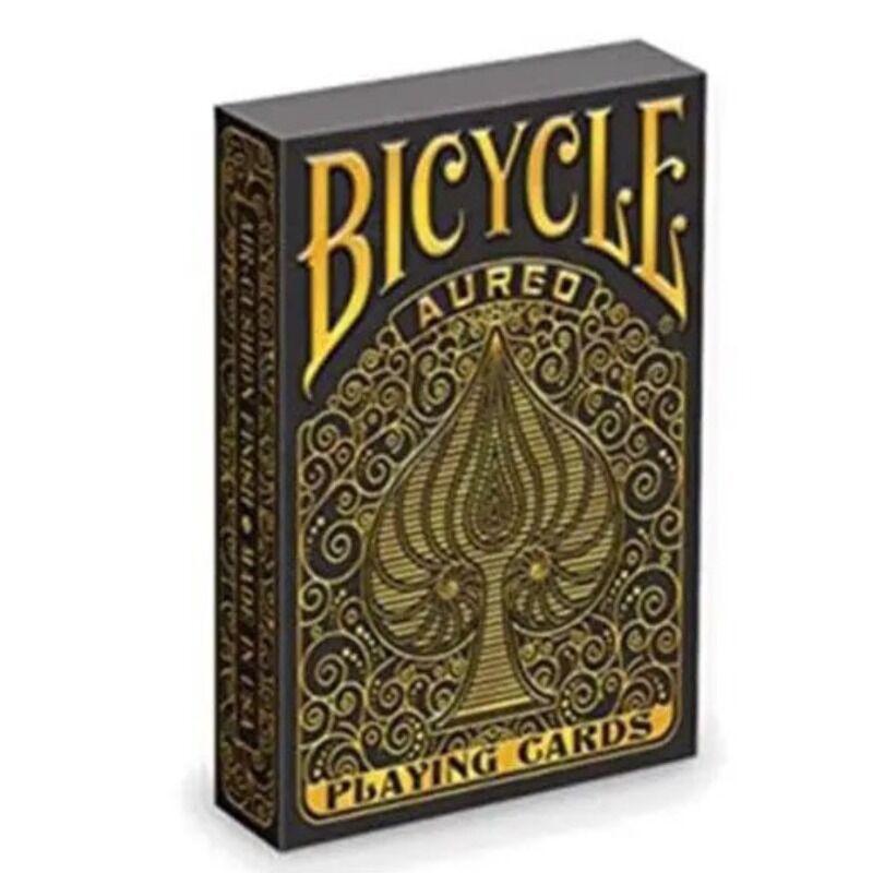 Bicycle Playing Cards  Single Aureo Black andamp Gold