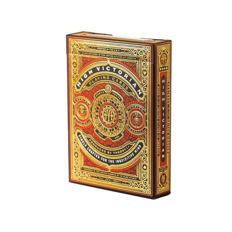 Bicycle Playing Cards  Theory 11 High VictRed Foil