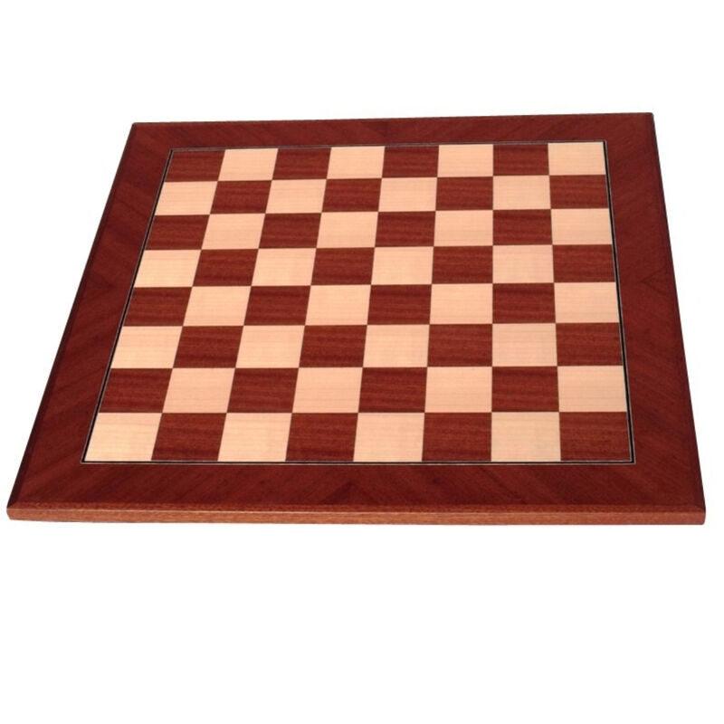Chess Board  Dal Rossi Chess Board MahoganyMaple 40cm Chess Board
