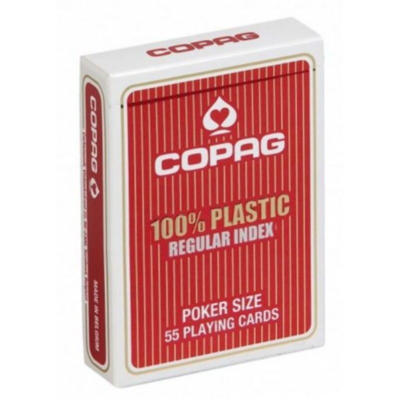 Copag Playing Cards  Single Standard Red