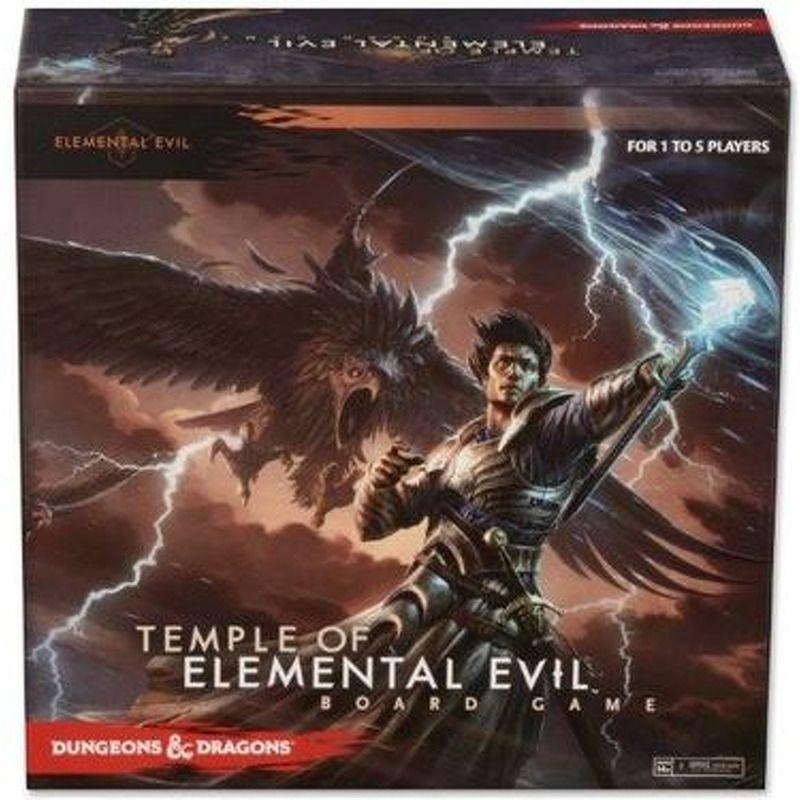 D and D  Temple of Elemental Evil Board Game