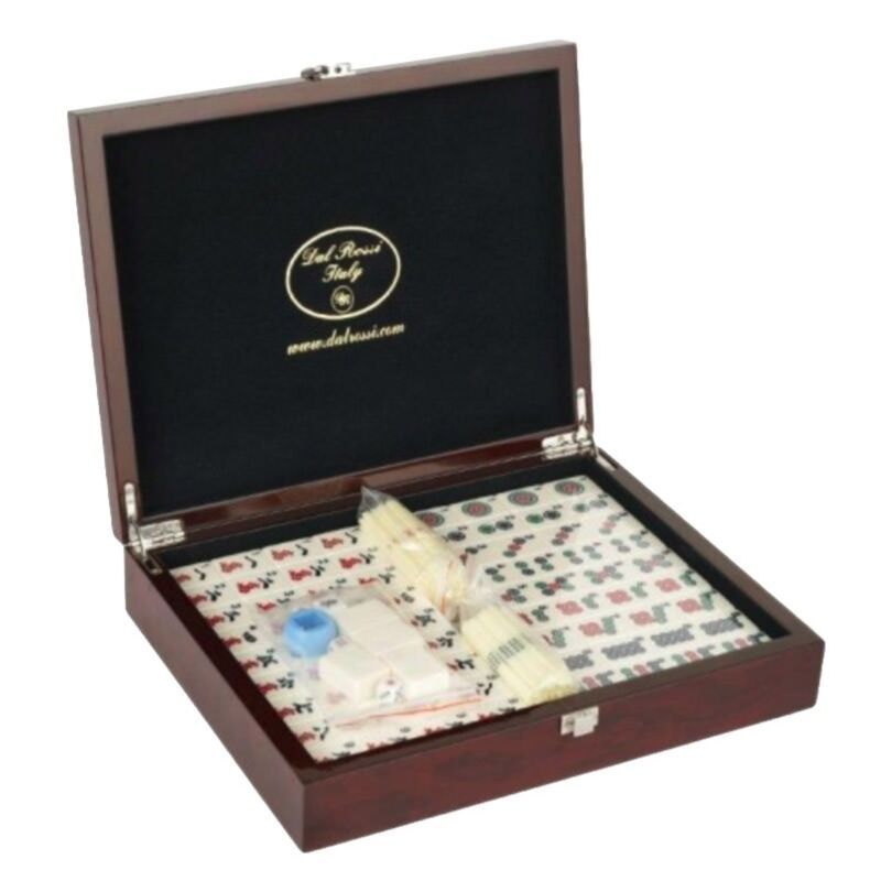 Dal Rossi  29andquot Mah Jong w Mahogany Finish Case