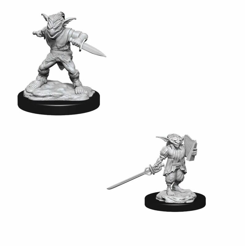 DandD  Nolzurand39s Marvelous Miniatures  Male Goblin Rogue and Female Goblin Bard
